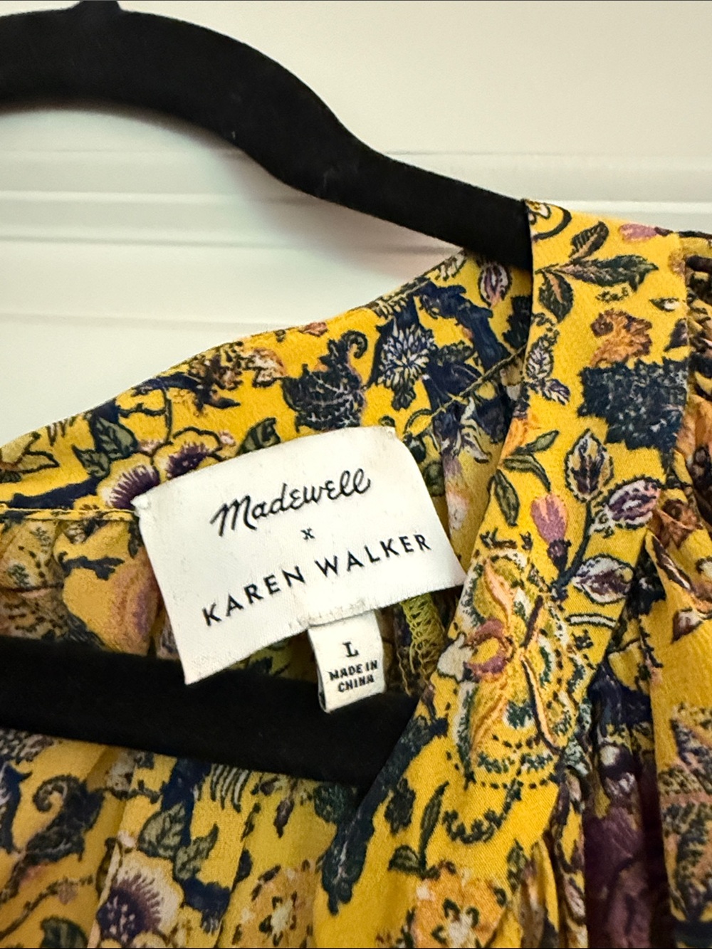 Madewell x Karen Walker Market Floral Top - Picture 3 of 6